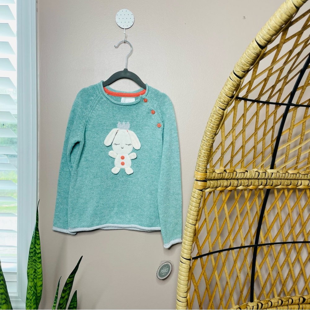 Girl knit bunny sweater | NWT |